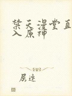 禁天漫堂直接进入原神