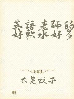 英语老师的兔子好软水好多