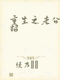 重生之老公请接招