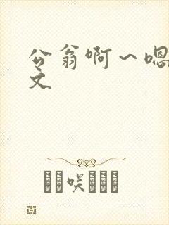 公翁啊～嗯啊h文