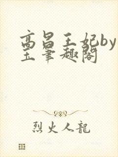 高昌王妃by黛玉笔趣阁