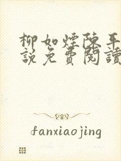 柳如烟陈平安小说免费阅读全文