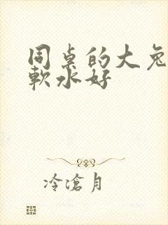 同桌的大兔子好软水好