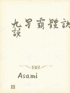 九星霸体诀 小说