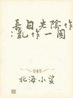 长日光阴作者 : 乱作一团