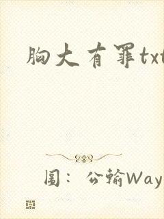 胸大有罪txt