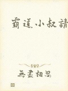 霸道小叔请轻撩