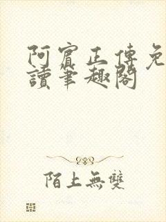 阿宾正传免费阅读笔趣阁