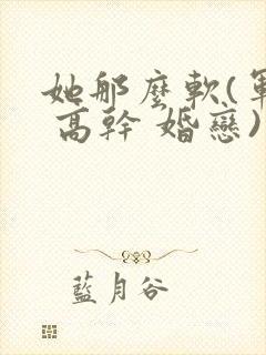 她那么软(军婚 高干 婚恋)完结