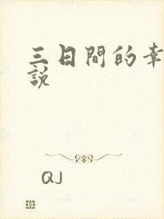 三日间的幸福小说