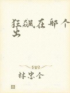 狂飙在哪个台播出