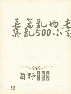 长篇乱肉老师合集乱500小说