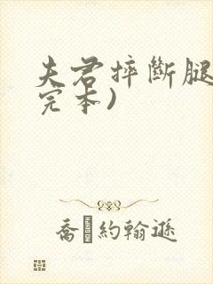 夫君摔断腿后(完本)