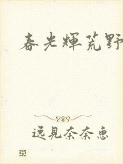春光辉荒野