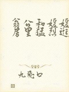 翁公和媛媛在厨房里猛烈进出