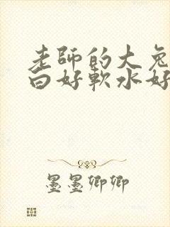 老师的大兔子好白好软水好多