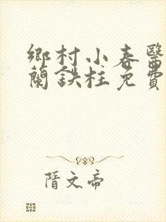 乡村小春医王淑兰铁柱免费阅读全文