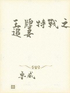 王牌特战之军少追妻