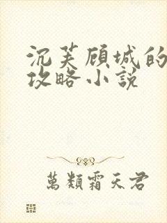 沉芙顾城的优质攻略小说