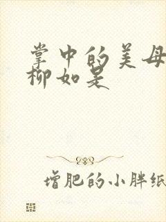 掌中的美母版主柳如是