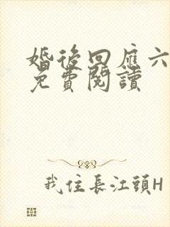 婚后回应六盲星免费阅读