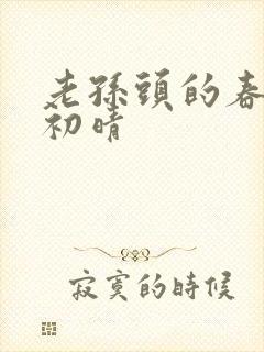 老孙头的春天林初晴