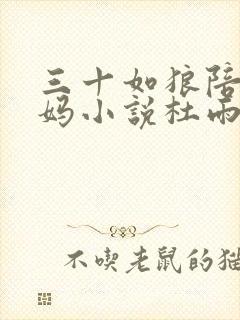 三十如狼陪读妈妈小说杜雨馨