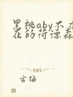 黑桃aby不存在的荷德森笔趣阁