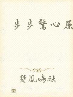 步步惊心原著