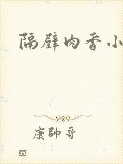 隔壁肉香小说