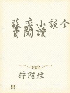 苏奕小说全文免费阅读