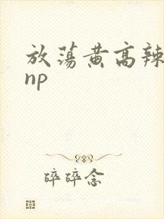 放荡黄高辣h文np