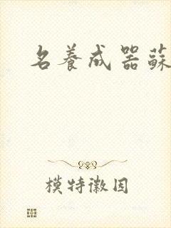 名养成器苏沫沫