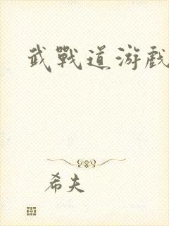 武战道游戏