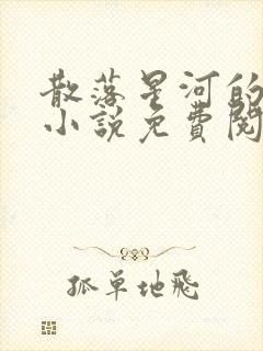 散落星河的记忆小说免费阅读全文