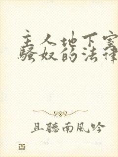 主人地下室惩罚骚奴的法律后果