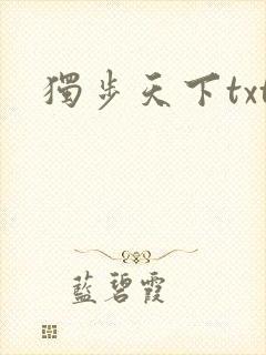 独步天下txt