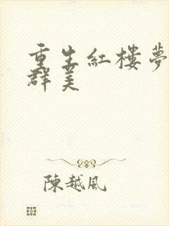 重生红楼梦之御群美