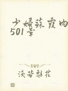 少妇苏霞肉欲第501章