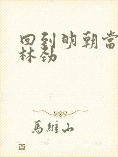 回到明朝当王爷林劲