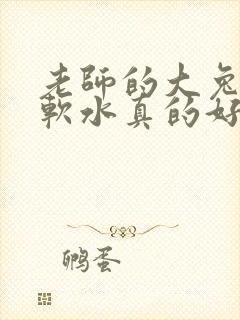 老师的大兔子好软水真的好多