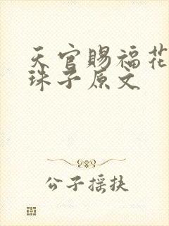 天官赐福花怜塞珠子原文