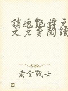 销魂艳婢免费全文免费阅读