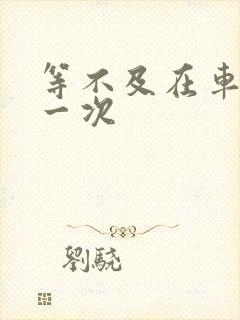 等不及在车里做一次