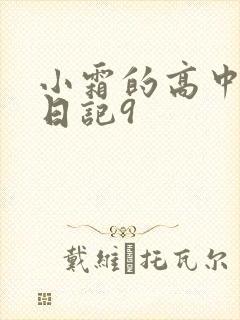 小霜的高中成长日记9