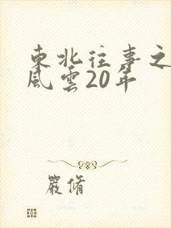 东北往事之黑道风云20年