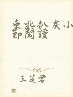 东北扒灰小说分节阅读