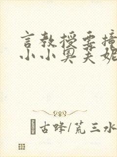 言教授要撞坏了小小奥芙妮写