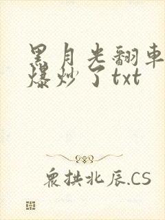 黑月光翻车后被爆炒了txt