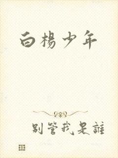 白杨少年